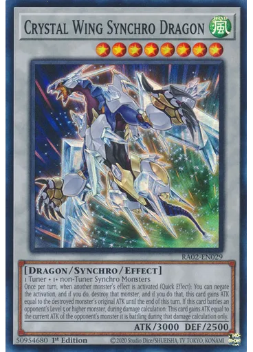 Crystal Wing Synchro Dragon