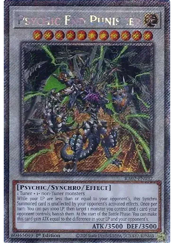 Psychic End Punisher (Platinum Secret Rare 1st Edition)