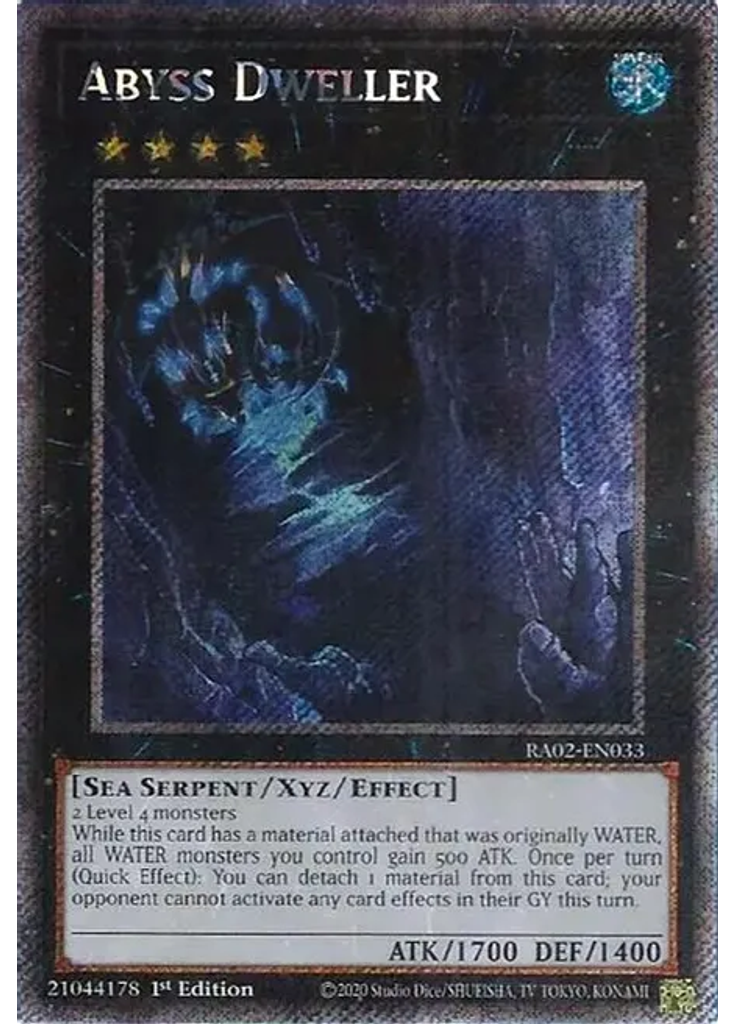 Abyss Dweller (Platinum Secret Rare 1st Edition)