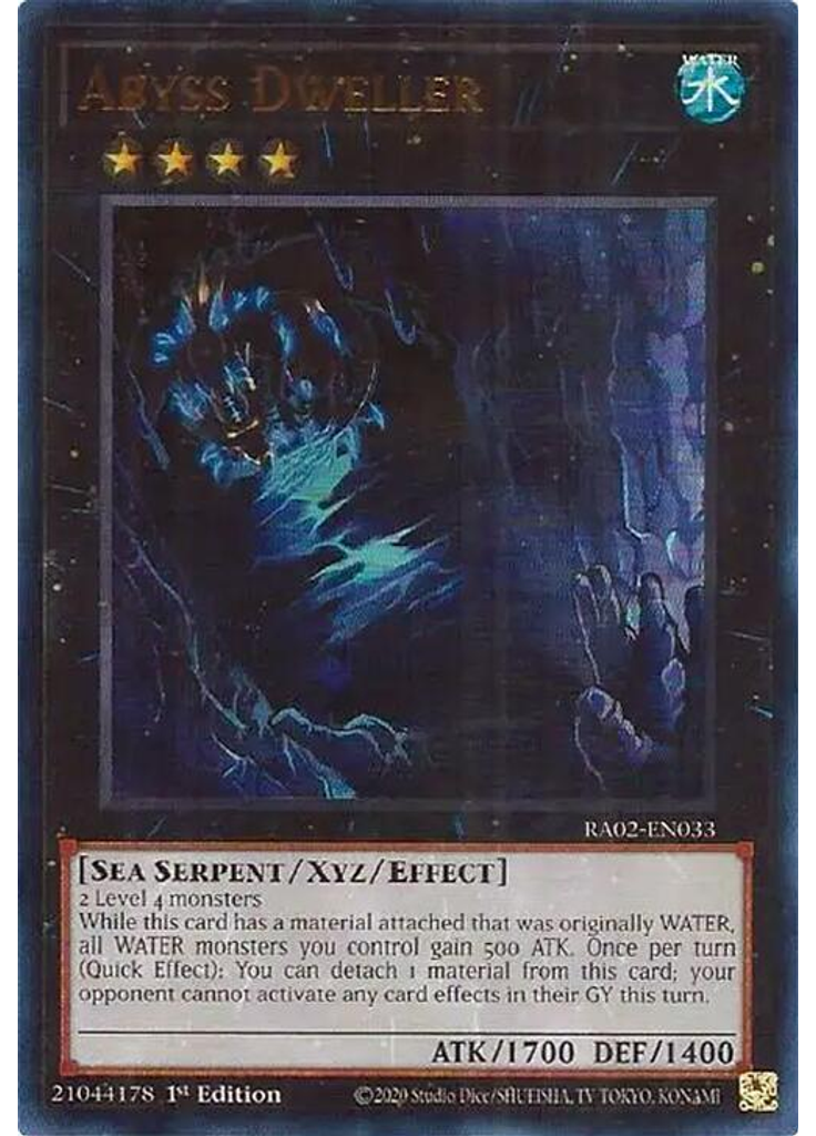 Abyss Dweller (Ultra Rare 1st Edition)