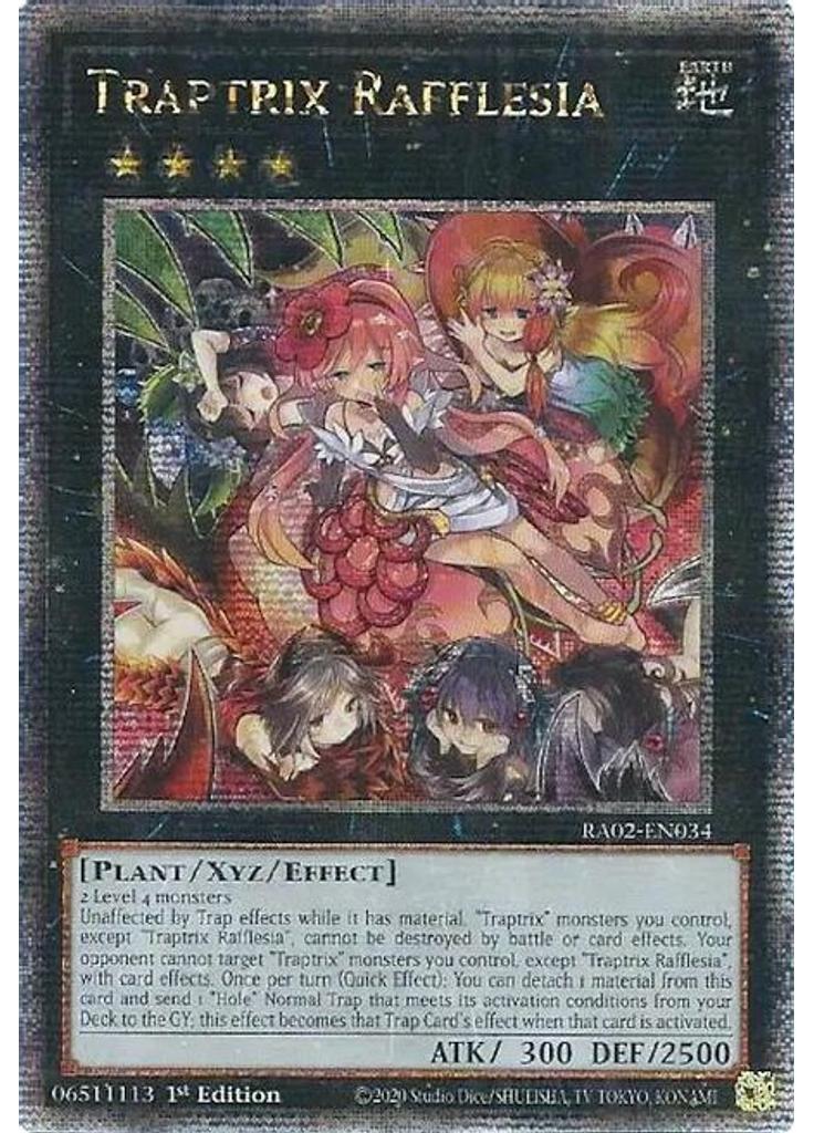 Traptrix Rafflesia (Quarter Century Secret Rare 1st Edition)