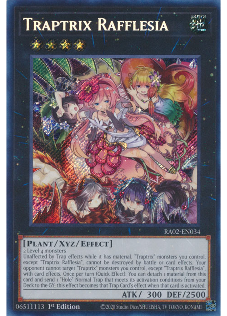 Traptrix Rafflesia (Secret Rare 1st Edition)