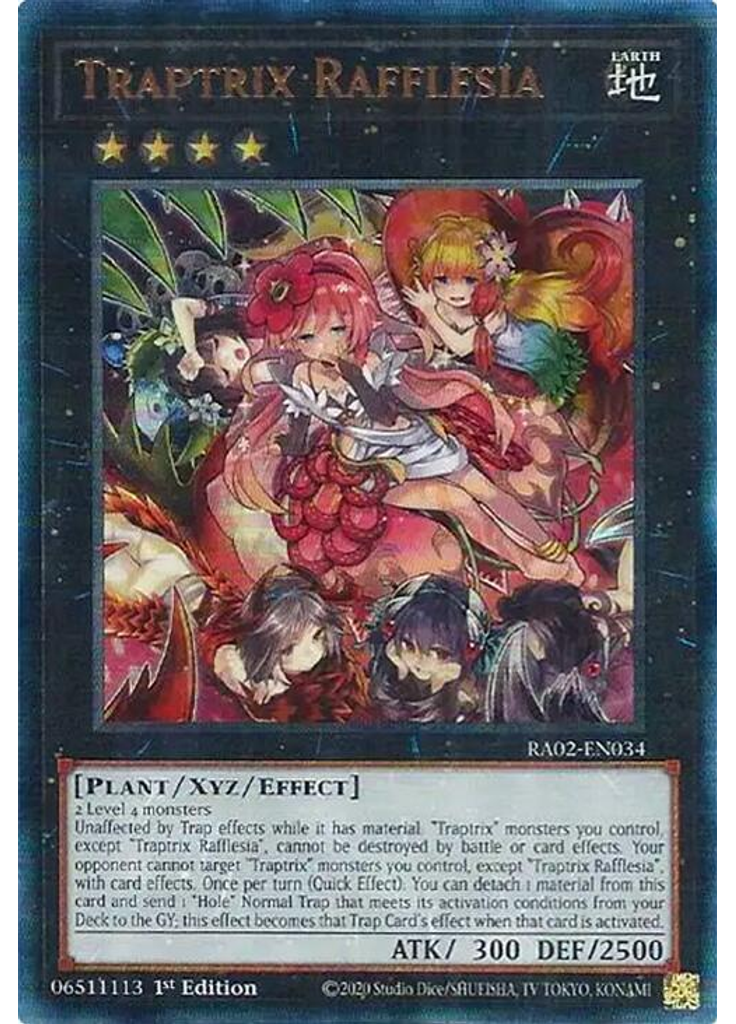 Traptrix Rafflesia (Ultimate Rare 1st Edition)