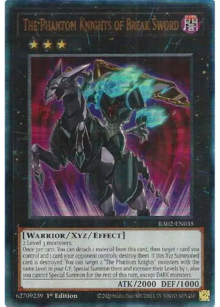 The Phantom Knights of Break Sword (Ultimate Rare 1st Edition)