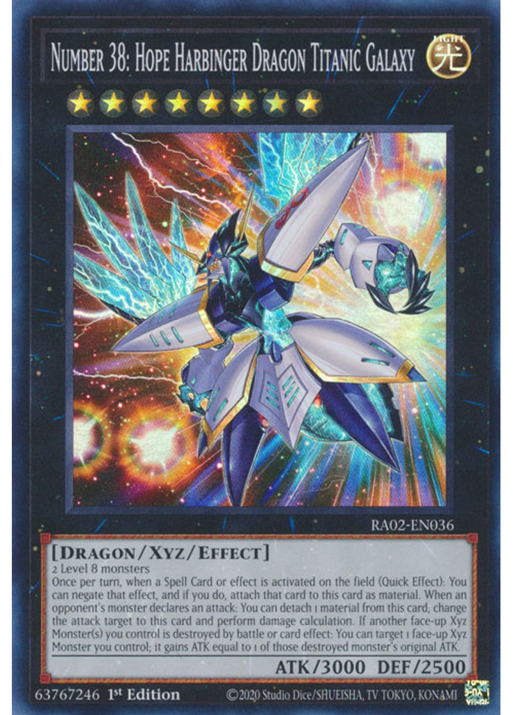 Number 38: Hope Harbinger Dragon Titanic Galaxy