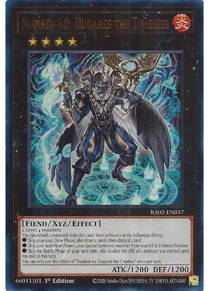 Number 60: Dugares the Timeless (Ultra Rare 1st Edition)