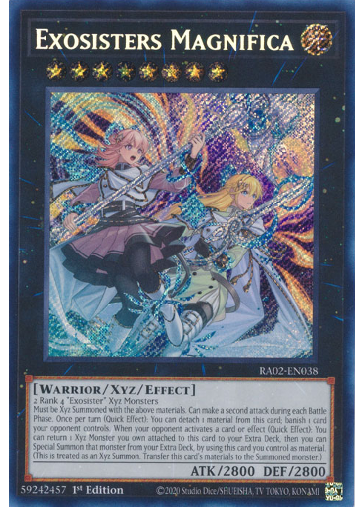 Exosisters Magnifica (Secret Rare 1st Edition)