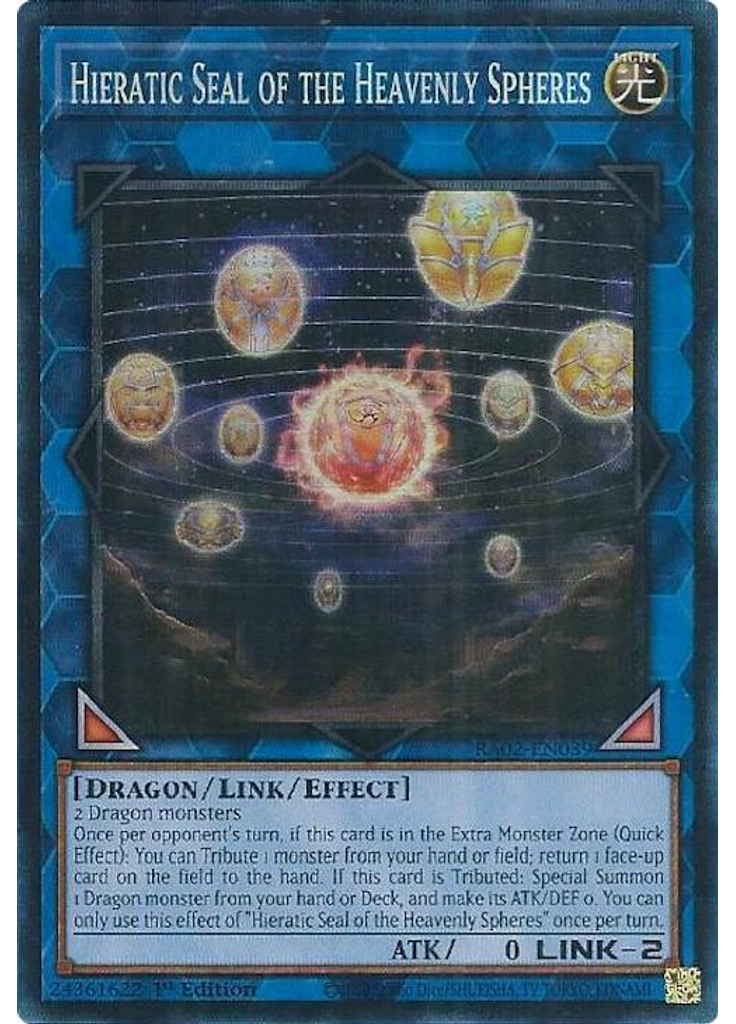 Hieratic Seal of the Heavenly Spheres (Collectors Rare 1st Edition)