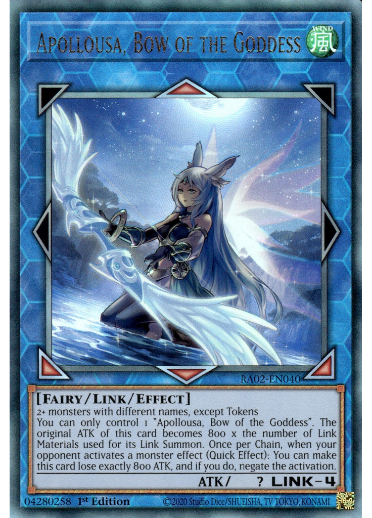 Apollousa, Bow of the Goddess (Ultimate Rare 1st Edition)