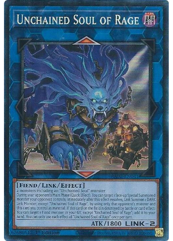 Unchained Soul of Rage (Collectors Rare 1st Edition)