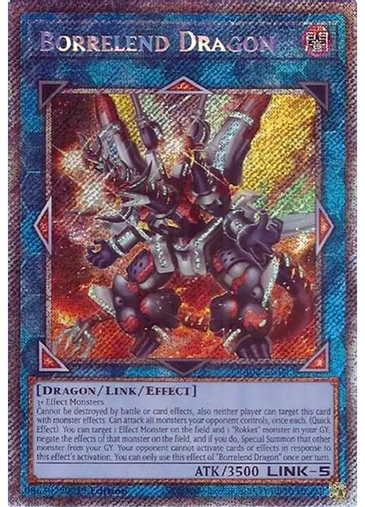 Borrelend Dragon (Platinum Secret Rare 1st Edition)
