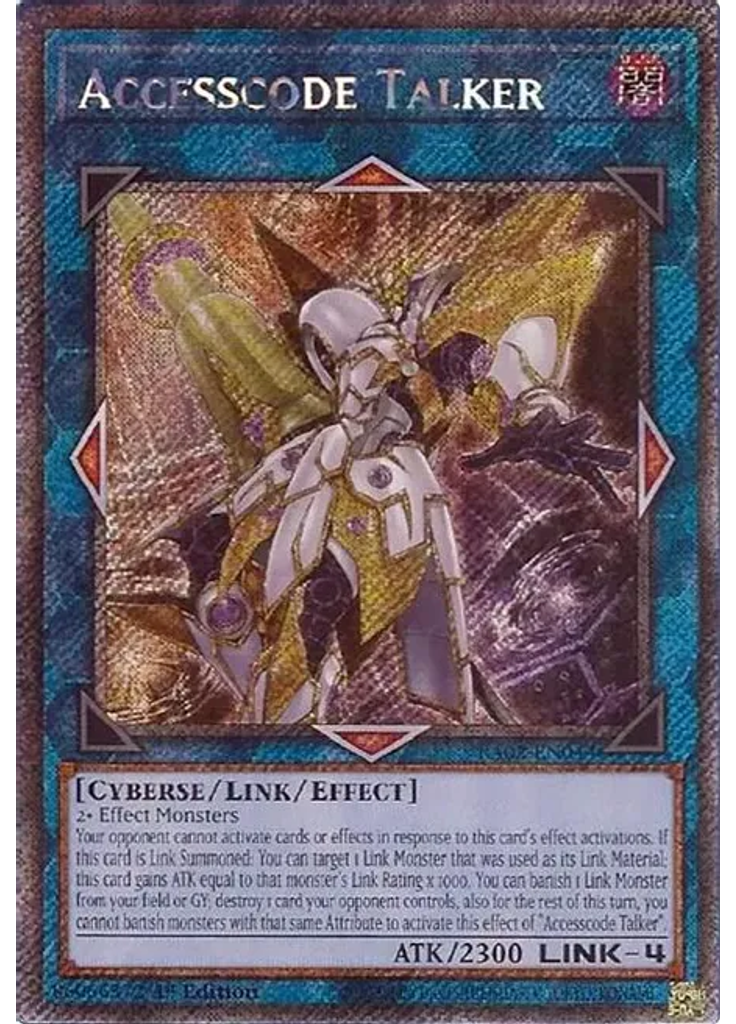 Accesscode Talker (Platinum Secret Rare 1st Edition)