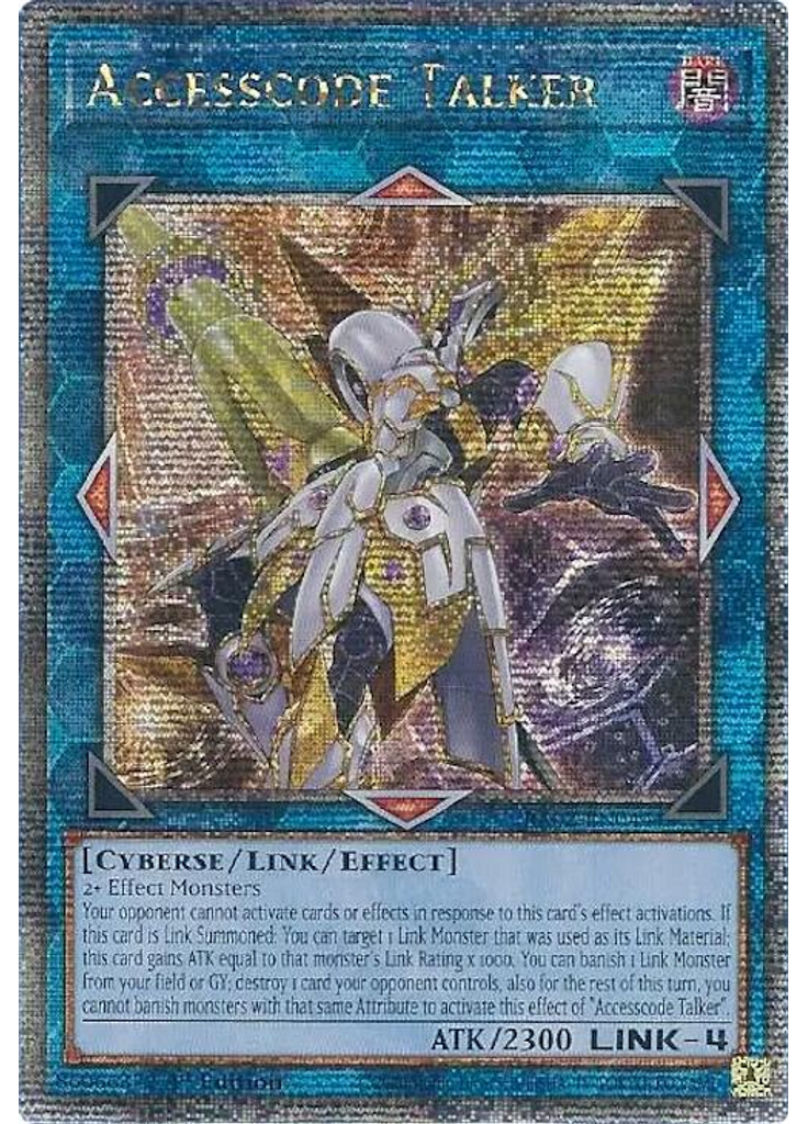 Accesscode Talker (Quarter Century Secret Rare 1st Edition)