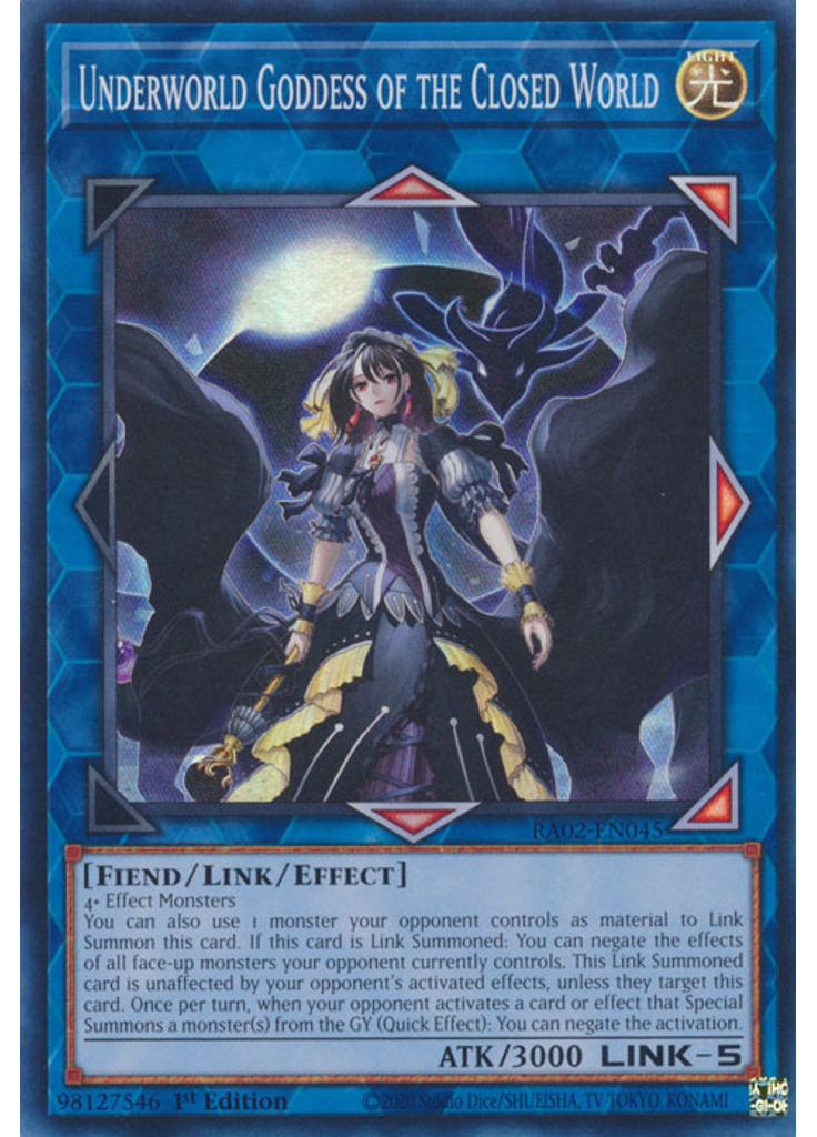 Underworld Goddess of the Closed World