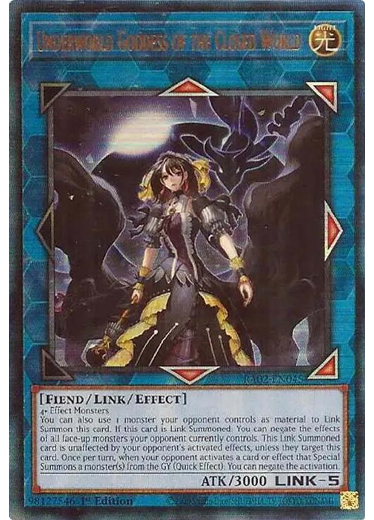 Underworld Goddess of the Closed World (Ultimate Rare 1st Edition)