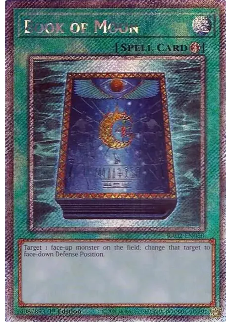 Book of Moon (Platinum Secret Rare 1st Edition)
