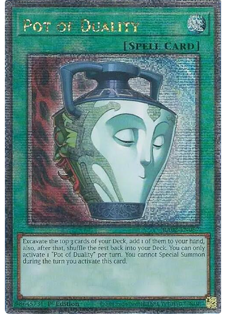 Pot of Duality (Quarter Century Secret Rare 1st Edition)