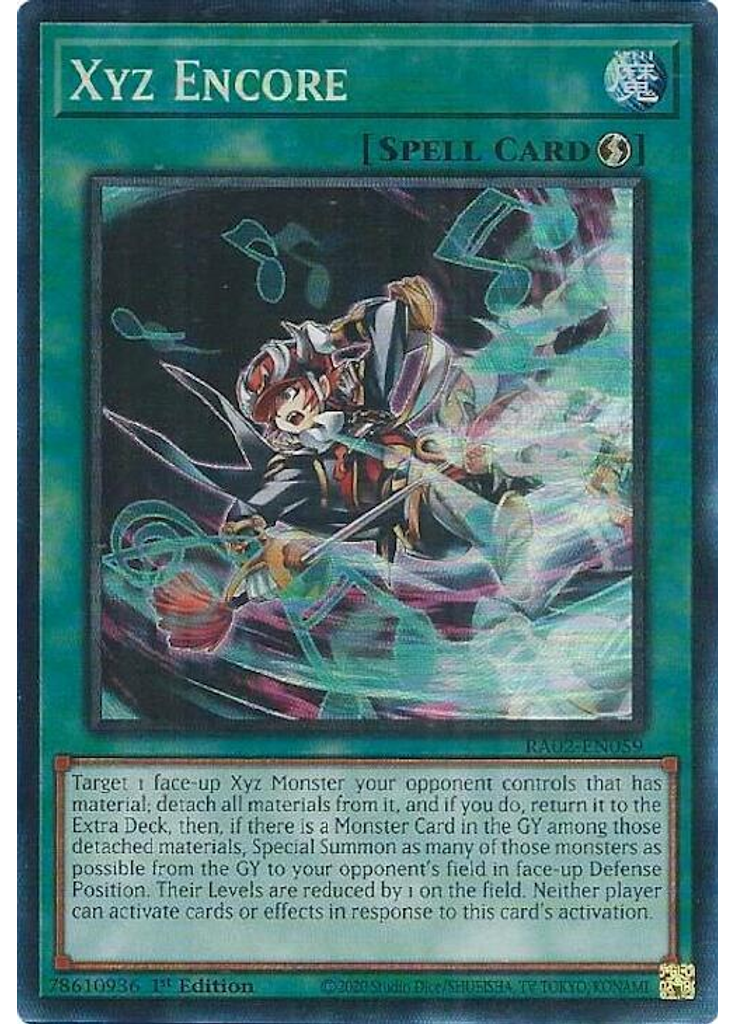 Xyz Encore (Collectors Rare 1st Edition)
