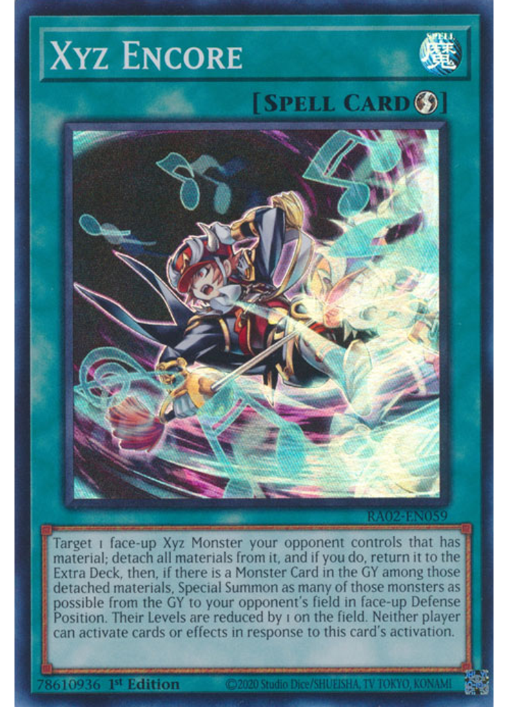 Xyz Encore