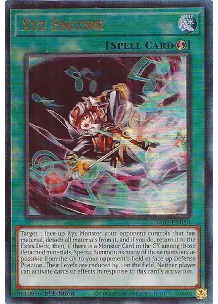 Xyz Encore (Ultimate Rare 1st Edition)
