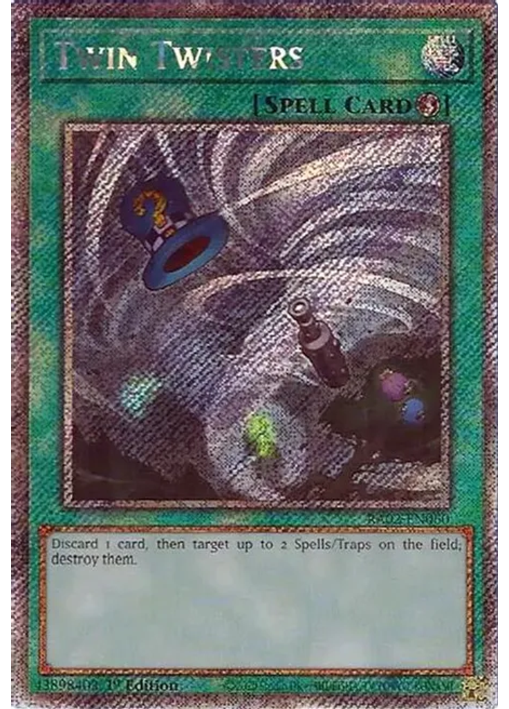 Twin Twisters (Platinum Secret Rare 1st Edition)