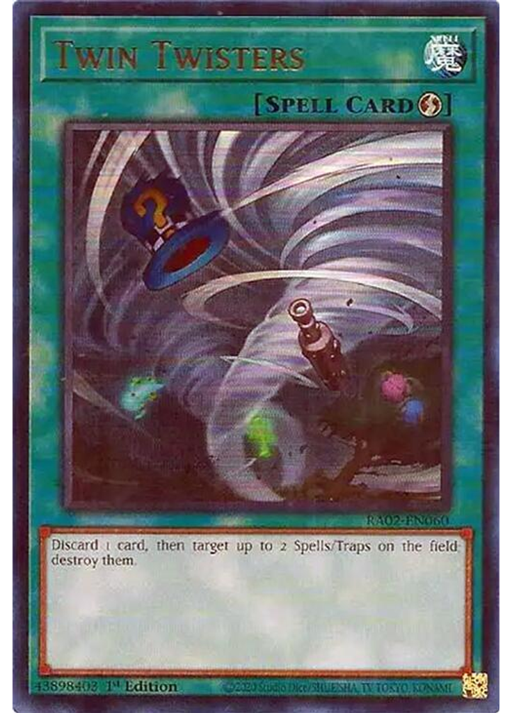Twin Twisters (Ultra Rare 1st Edition)