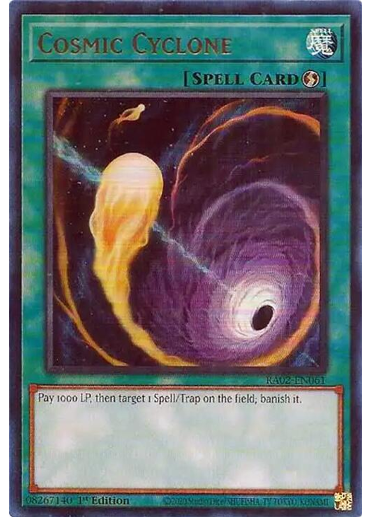 Cosmic Cyclone (Ultra Rare 1st Edition)