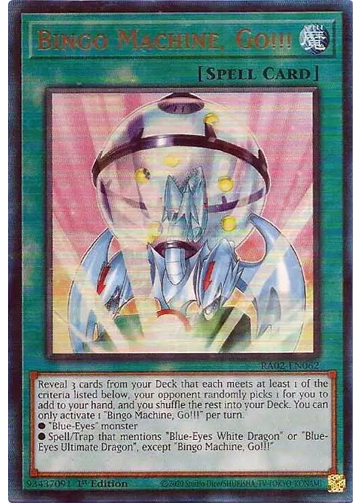 Bingo Machine, Go!!! (Ultimate Rare 1st Edition)