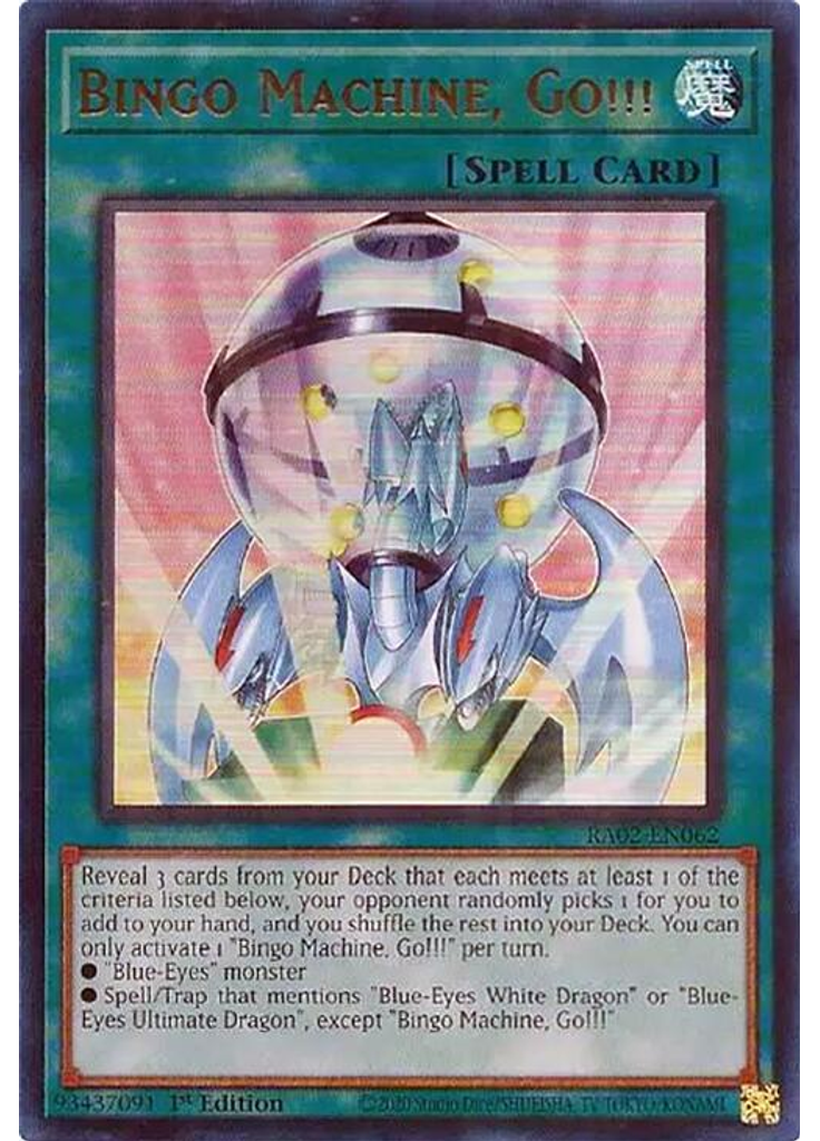Bingo Machine, Go!!! (Ultra Rare 1st Edition)