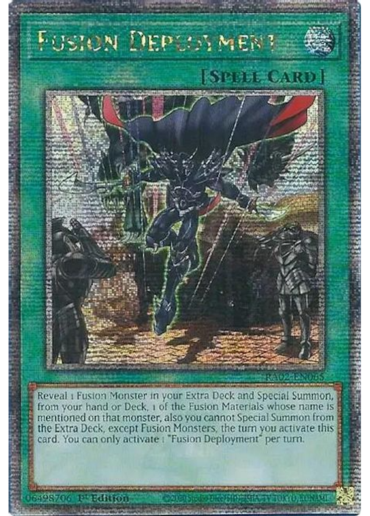 Fusion Deployment (Quarter Century Secret Rare 1st Edition)