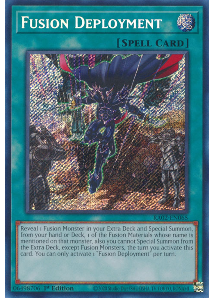 Fusion Deployment (Secret Rare 1st Edition)