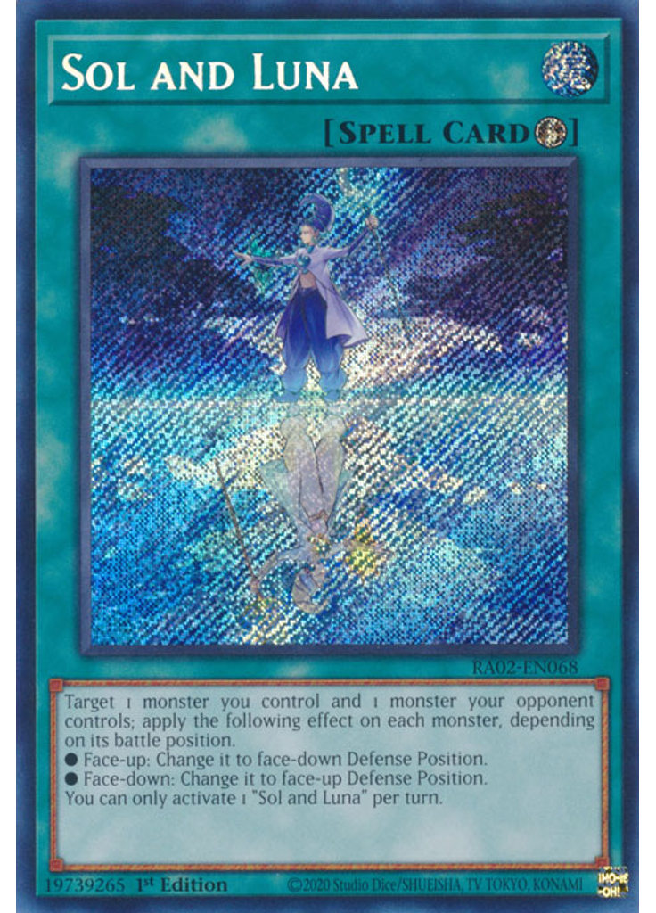 Sol and Luna (Secret Rare 1st Edition)