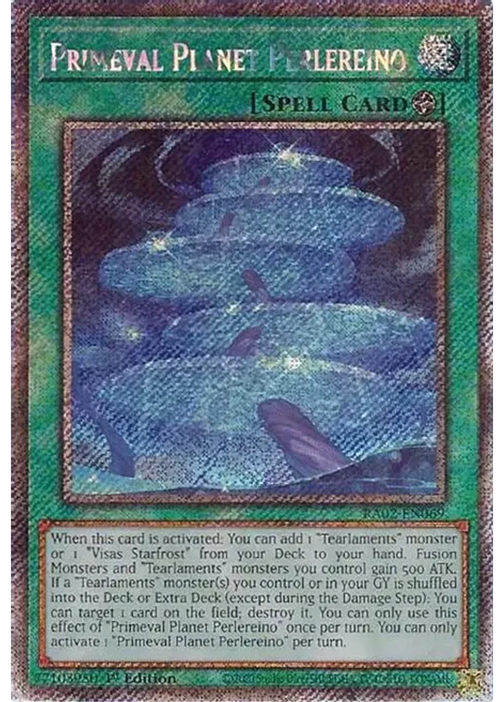 Primeval Planet Perlereino (Platinum Secret Rare 1st Edition)