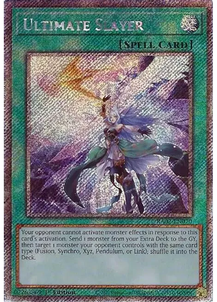 Ultimate Slayer (Platinum Secret Rare 1st Edition)