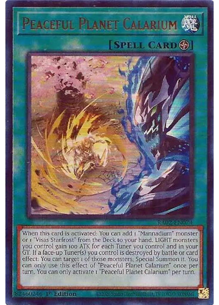 Peaceful Planet Calarium (Ultra Rare 1st Edition)