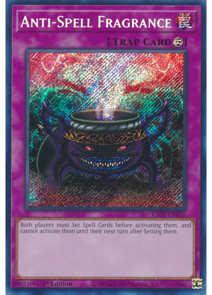 Anti-Spell Fragrance (Secret Rare 1st Edition)