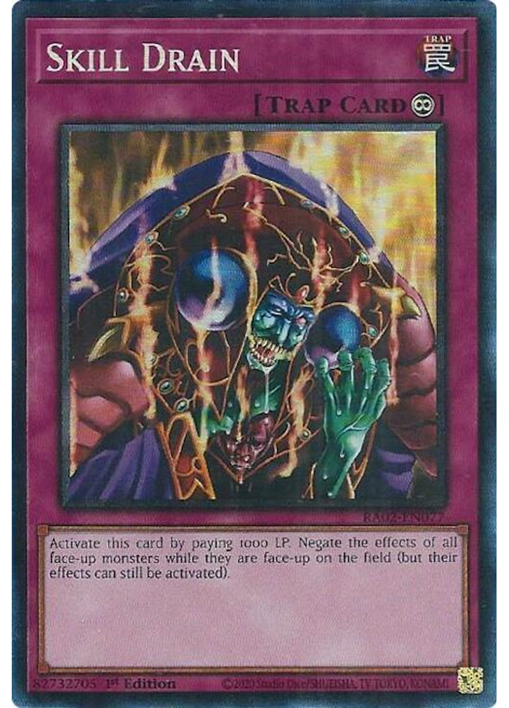 Skill Drain (Collectors Rare 1st Edition)