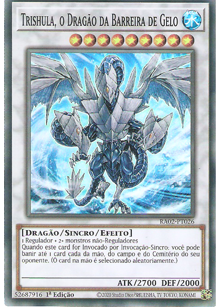 Trishula, o Dragão da Barreira de Gelo