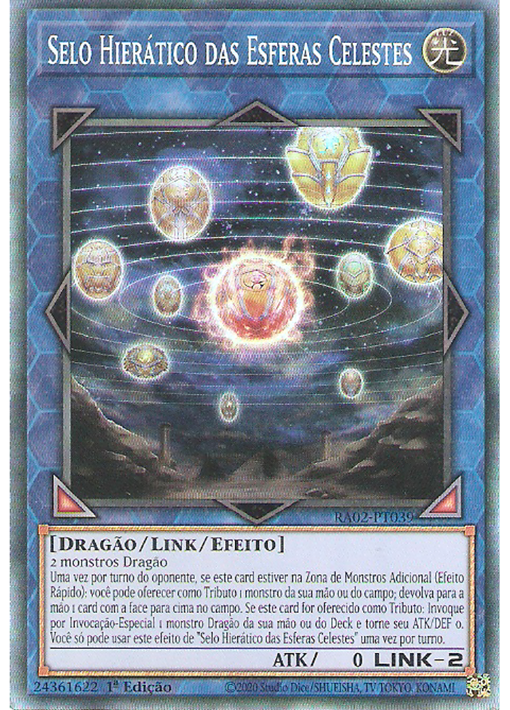 Selo Hierático das Esferas Celestes (Collectors Rare 1st Edition)
