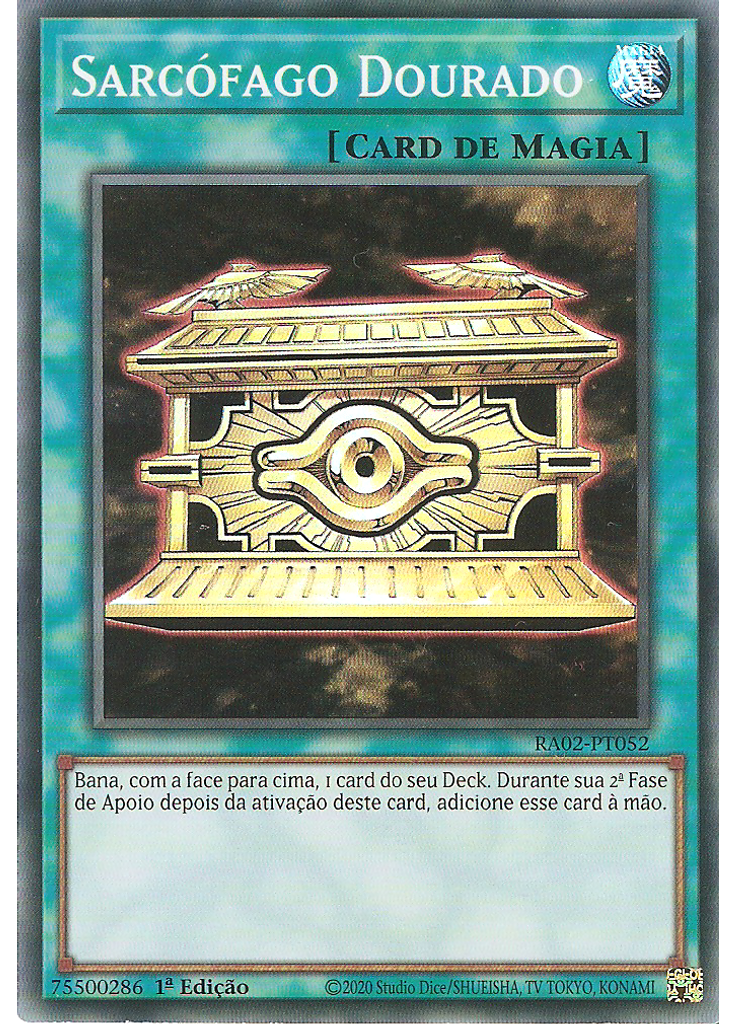 Sarcófago Dourado