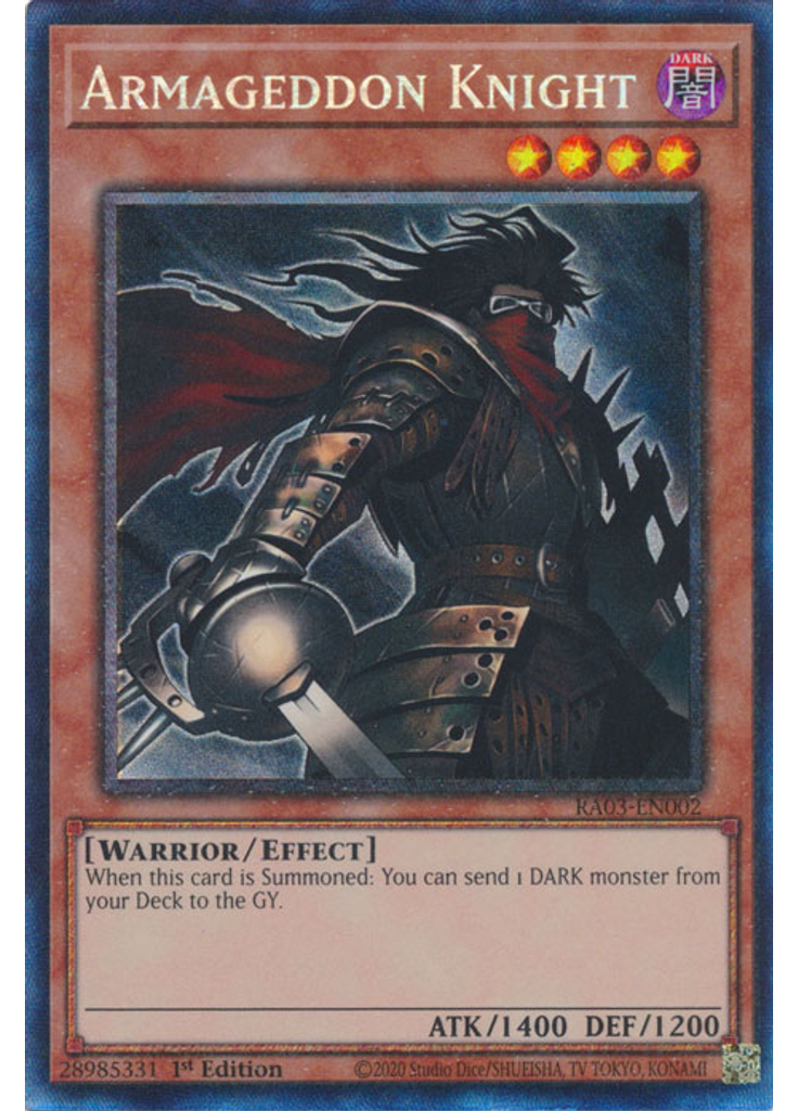Armageddon Knight (Collectors Rare 1st Edition)