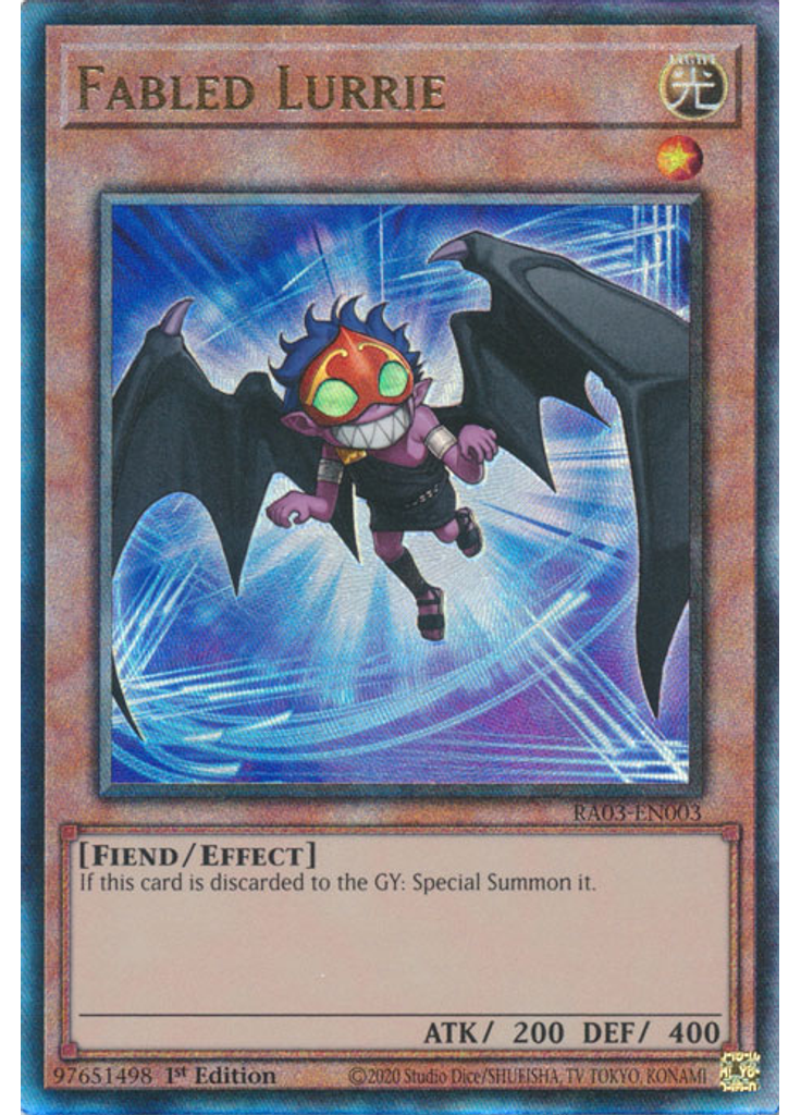Fabled Lurrie (Ultimate Rare 1st Edition)