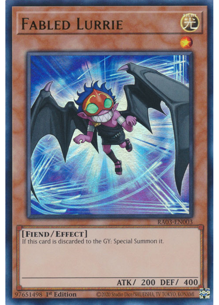Fabled Lurrie (Ultra Rare 1st Edition)