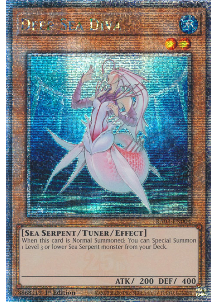 Deep Sea Diva (Quarter Century Secret Rare 1st Edition)