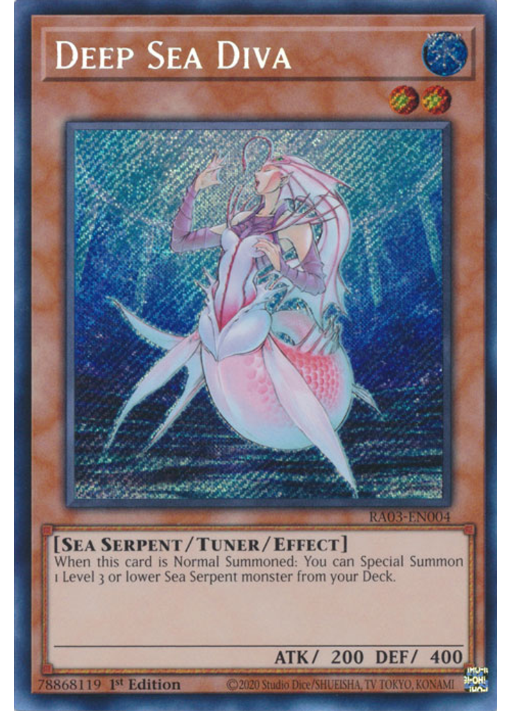 Deep Sea Diva (Secret Rare 1st Edition)
