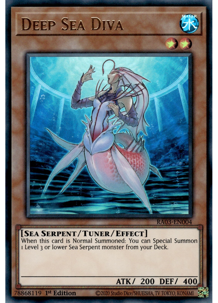 Deep Sea Diva (Ultra Rare 1st Edition)