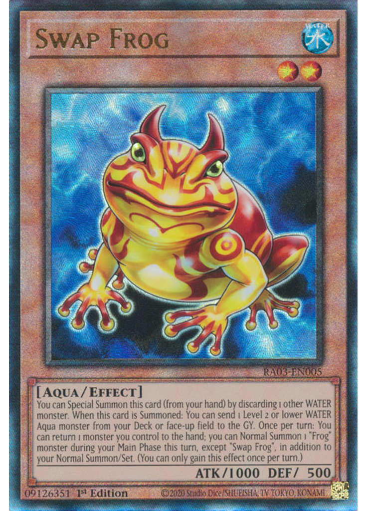 Swap Frog (Ultimate Rare 1st Edition)