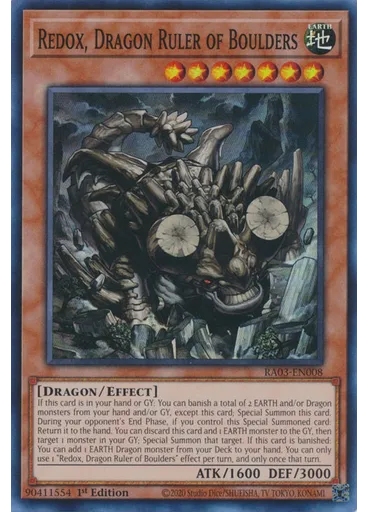 Redox, Dragon Ruler of Boulders
