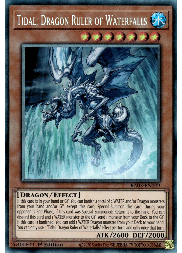 Tidal, Dragon Ruler of Waterfalls (Collectors Rare 1st Edition)