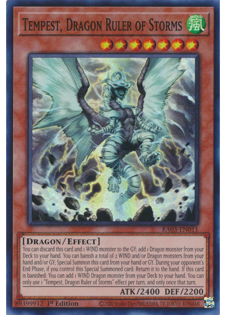 Tempest, Dragon Ruler of Storms